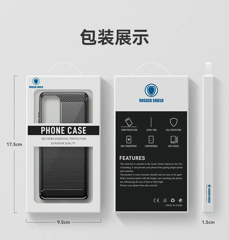 Shockproof Thin Carbon Fiber Soft TPU Silicone Mobile Phone Case for iPhone 13 14 Pro Max
