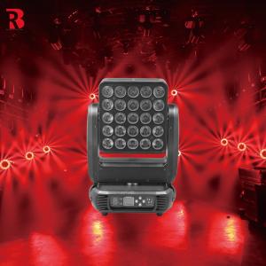 China 25*12W RGBW 4in1 LED Matrix Moving Head Light For DJ Concert Event Show wholesale