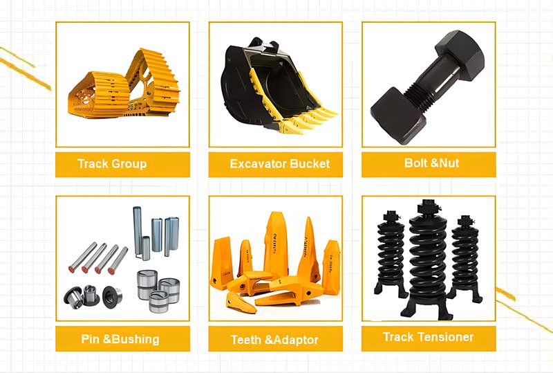 Standard Excavator Bucket Teeth for Construction Machinery Parts