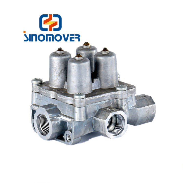 Original SINOTRUK HOWO Truck Four Circuit Protection Valve WG9000360523