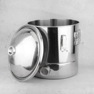 China Copper Stainless Steel Conical Fermenter Distillation Bucket Type wholesale
