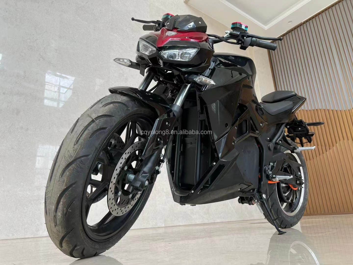 Adult Lithium Battery Racing Electric Motorcycle 120km/h High Speed 2000w 5000w 10000w