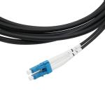 Outdoor Armored Fiber Optic Cable / With IP67 ODVA Waterproof Connector