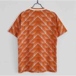Red Old Football Jerseys Quick Dry White Sleeves Retro Soccer Jersey