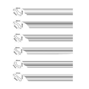 China Polyurethane Cornice Moulding for Home Decoration in Traditional European Style wholesale