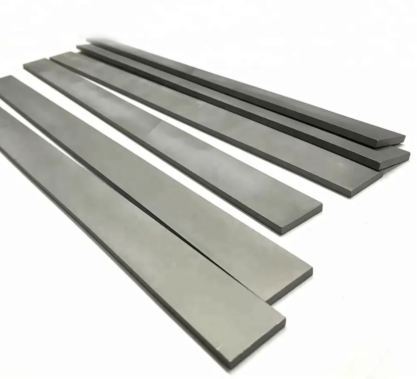 Solid Cemented Tungsten Carbide Flat Bar Strips Carbide Plates