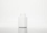 100ml HDPE Empty Plastic Square Medicine Bottles Refillable