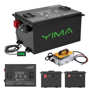 China 36ah 80ah 48 Volt Lithium Golf Cart Batteries Long Service Life wholesale