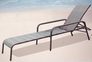China Outdoor adjustable chaise lounge chair-16066 wholesale
