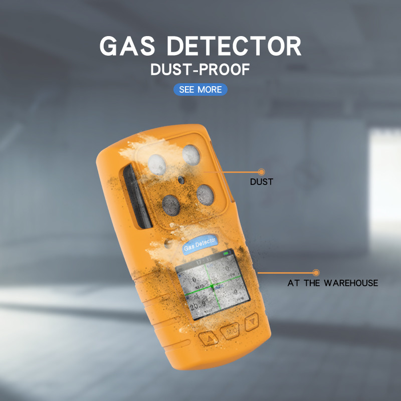 High Precision Co H2s O2 Ch4 Gas Detector Multi Gas Analyzer
