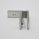 Stainless steel Glass clamps 90 degree RS2315 wall to glass, 70X25mm, thickness