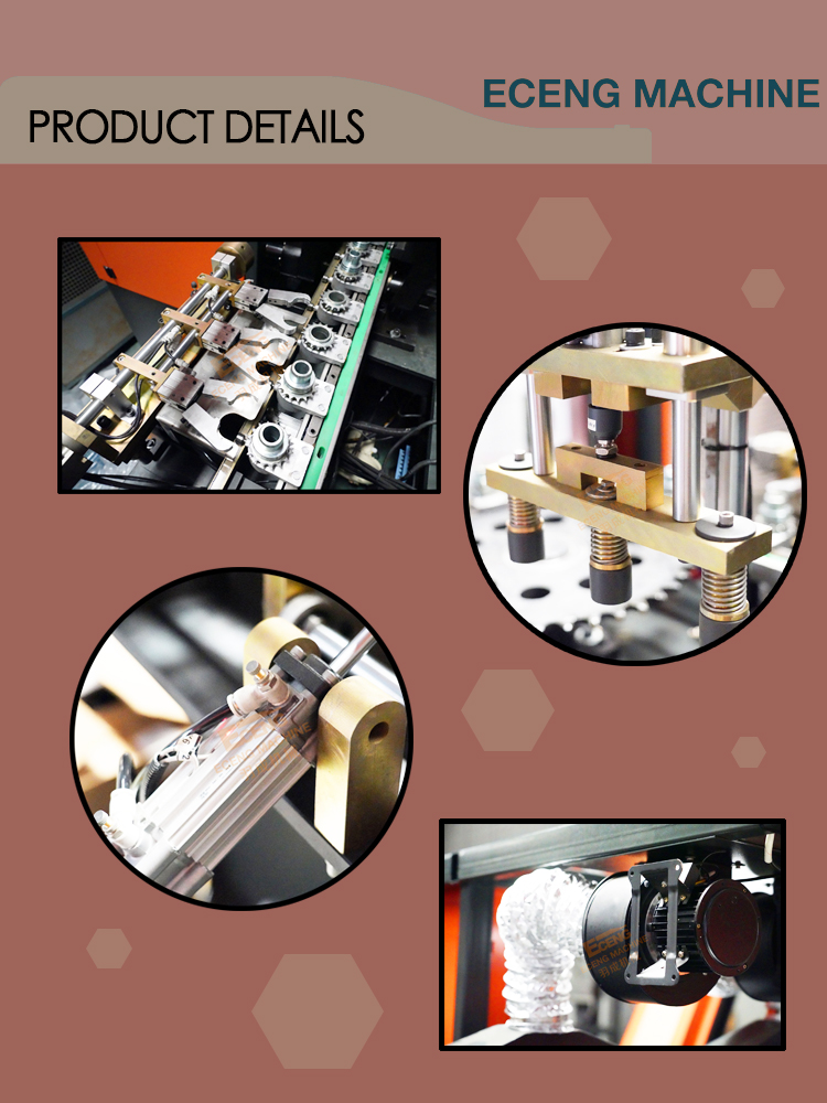 SMC Plastic PET Bottle Making Machine DELTA PLC Control