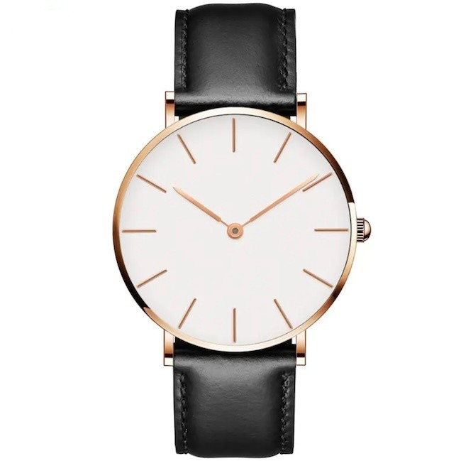 Diameter 40mm Waterproof Minimalist Watch
