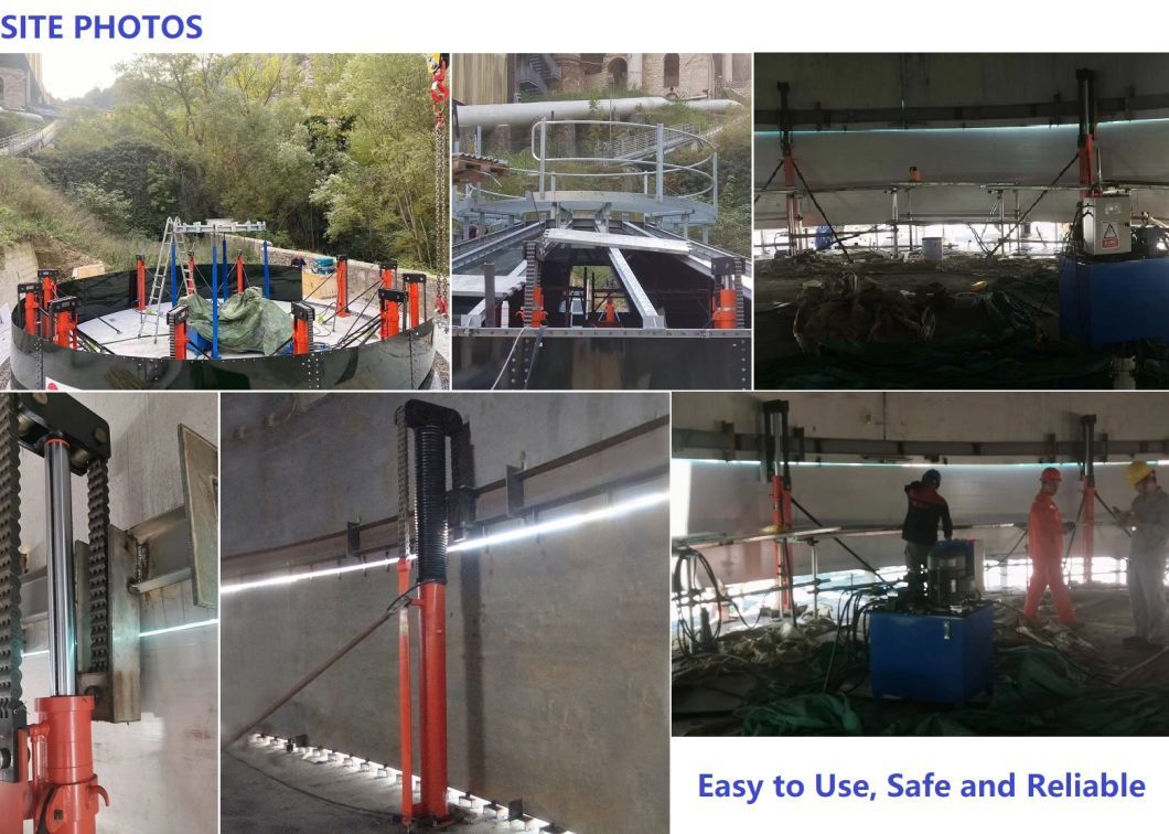 Simple and Cheap Chain Type Hydraulic Tank Jacks for The Vietnam Tank Construction