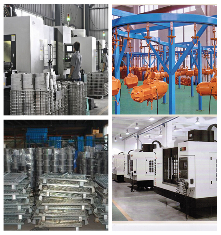 high efficiency machinery 5 ton double chain electric chain hoist