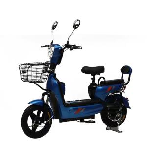 China Steel Frame High Mileage Racing Electric Motorcycle With Lead Acid Battery wholesale