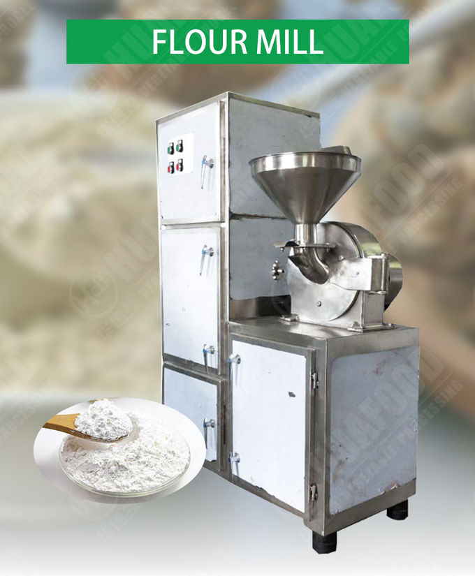 800kg/h Fully Automatic Food Processing Machines Food Pulverizer Grain Mill Machine