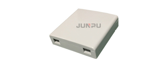 Wall Mounted Fiber Optic Termination Box 2 Core Indoor With SC APC 1M Pigtail