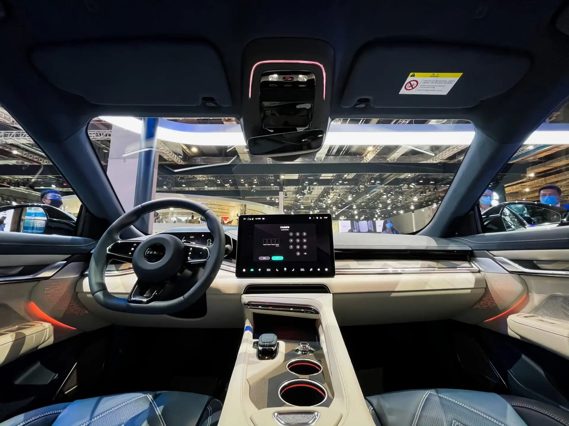 Power Monster ZEEKR 001 Chinese EV Cars 1302Km CLTC 0–100km/H In 3.8s