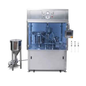 China PLC Syringe Filling Machine 550kg Liquid 220V/50Hz Stainless Steel wholesale