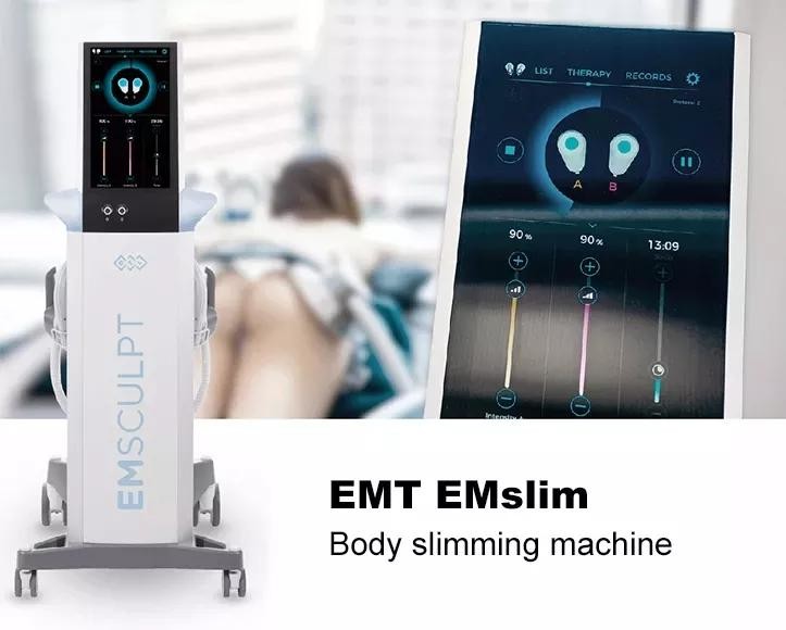 ISO9001 EM Sculpting Body Sculpting Machine 2 Handles