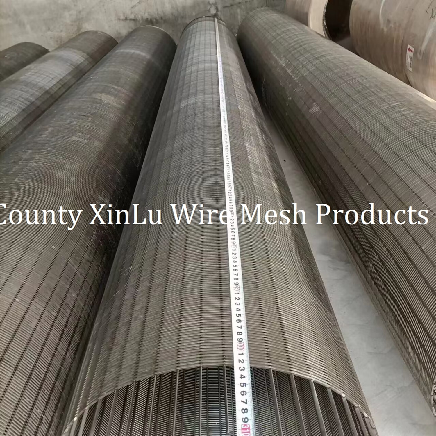 STAINLESS STEEL FISH DIVERSION SCREENS / DRUM SCREEN / JOHNSON SCREEN CYLINDER FROM XINLU METAL WIRE MESH
