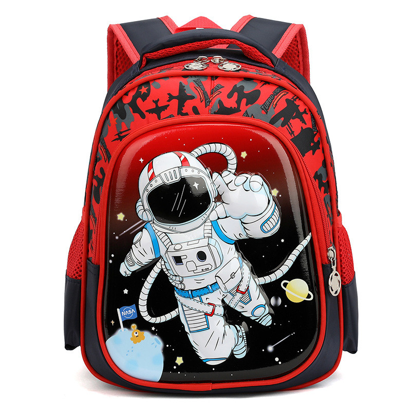 Primary School Trolley Backpacks Boys And Girls Cartoon Printed