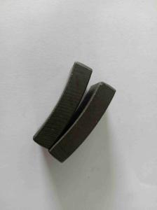 China Arc Segment DC Motor Anisotropic Ferrite Magnet wholesale