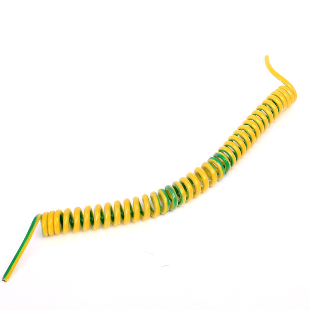 Flame Retardant Extension Lead Spiral Curly Spring Power Cable for Electronic Equipment