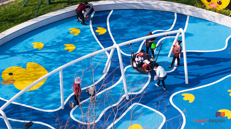 Outdoor Children's Playground Planning and Design SCULPTURE Theme with Animal Themes