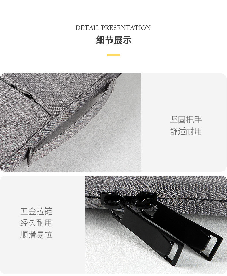 Custom Logo 10.5 Inch Washable Laptop Sleeve Computer Notebook Tablet Universal