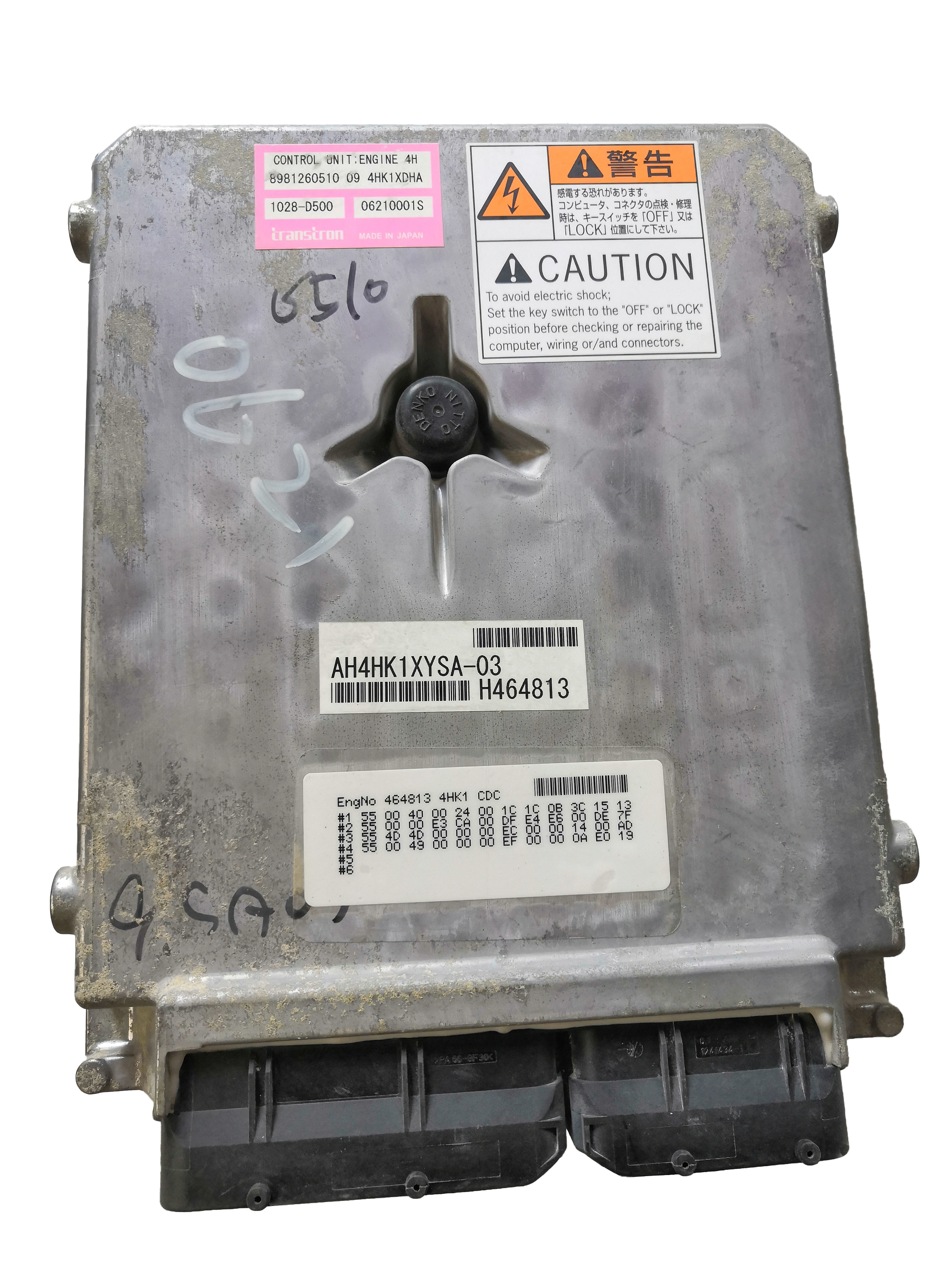 8-98126068-0 8-98080666-0 ISUZU 4HK1 Engine Computer Board