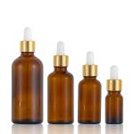 Cylinder 100ml Essential Oil Dropper Bottles UV Coating