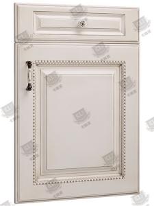 China Security Wooden Moulded Doors Melamine Pvc Composite Anti - Corrosion wholesale