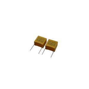 China Through Hole X2 Safety Capacitor 2.5 Times Surge Voltage 1600VAC Dielectric Strength 50/60Hz wholesale