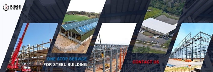 Prefabricated Steel Fabricated Building Lightweight Metal Shed Garage Building