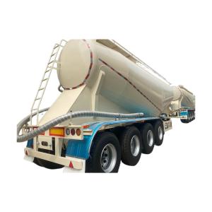 China Heavy-Duty Freight Truck in Supplies 4-Axis Bulk Transport Semi-Trailer with Leg Support wholesale