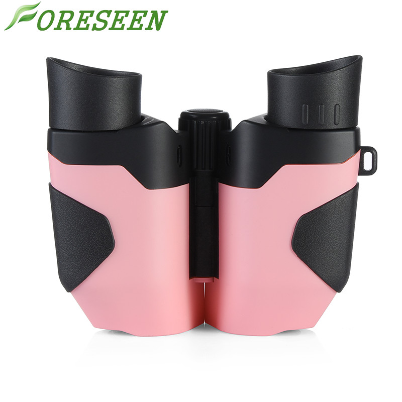 Foreseen 8x21 Christmas gift for Children China pink smart kids toy binoculars