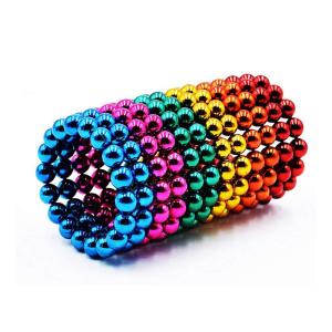 China Colorful 216pcs Neodymium Sphere Magnet D3mm D4mm D5mm wholesale