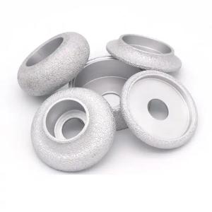 China Small Electroplated Grinding Wheel Silver Electric Grinding Wheel 50mm wholesale
