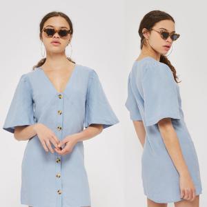 China High Quality Wholesale Breathable Soft Loose Casual Shirt Dress Cotton wholesale
