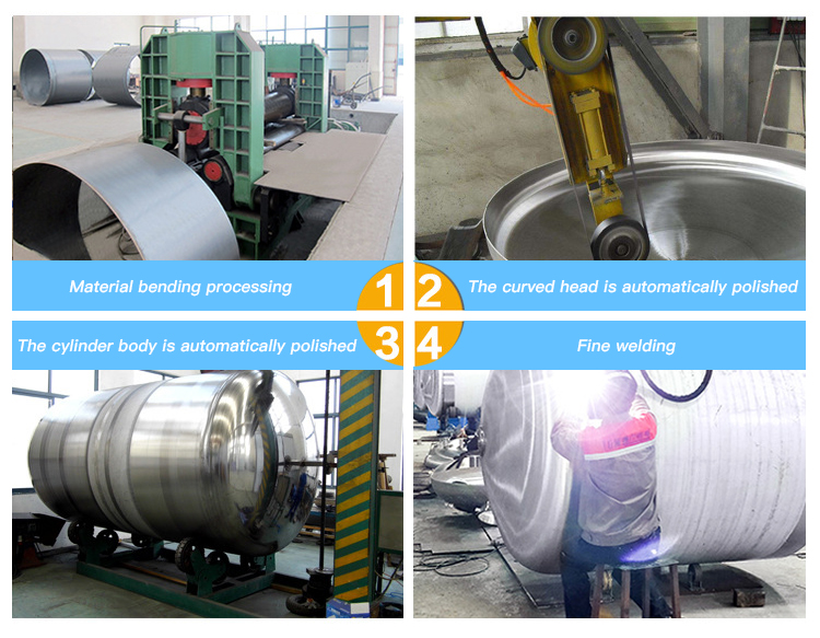 Steam Heating Reactor Jacketed Stirred Tank Vessel Mixer Chemical Reactor for Heating