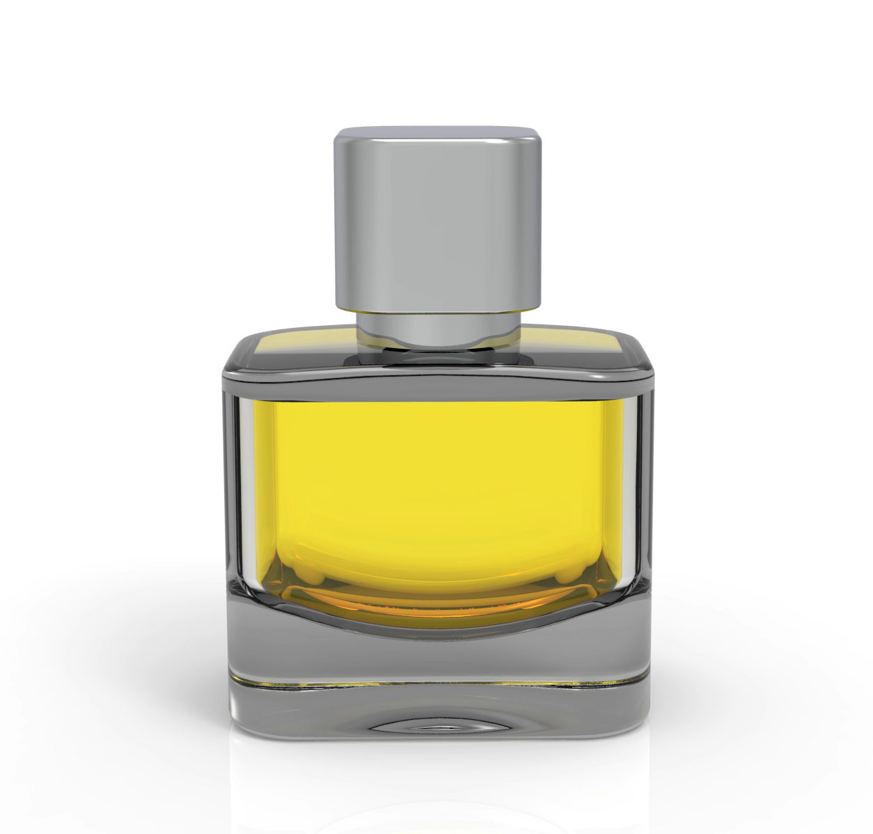 Cosmetic Packaging Customization Zinc Alloy Perfume Cover Gold Plated