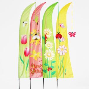 China Spring Seasonal Garden Flag Flowers wholesale