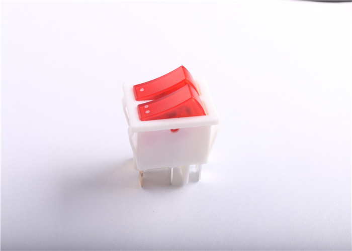 High Current Illuminated Rocker Switch 30A 250V For Industrial Equipment