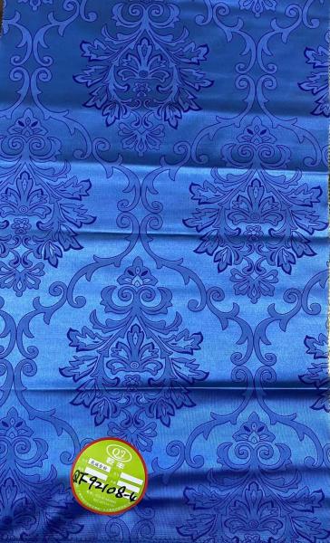 Quality Blue Waterproof Polyester Compression Tricot Fabric For Mattress for sale