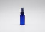 Blue 50ml Empty Fine Mist Spray Bottle Plastic Cylinder