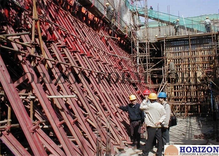 Concrete Wall Formwork,Single side formwork, single bracket, retaining wall formwork