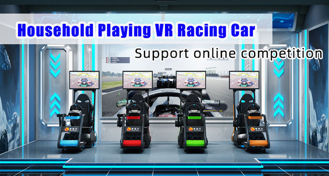 Small Home Gaming Hydraulic VR Racing Simulator Car Driver Equipment 0.5KW