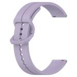 Silicone 22mm 20mm Watch Band Strap Flat Head Groove Quick Release
